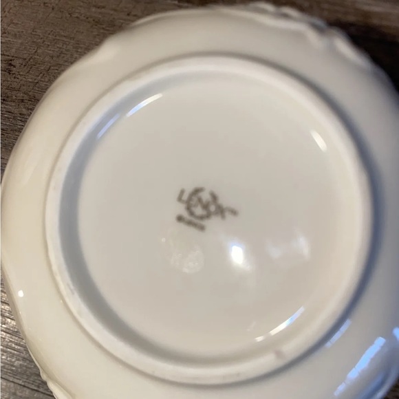 Lenox Collections Rose Blossom 4.5” 5.5” Bowls 24k Gold Trim Set Of 2 - Picture 7 of 9